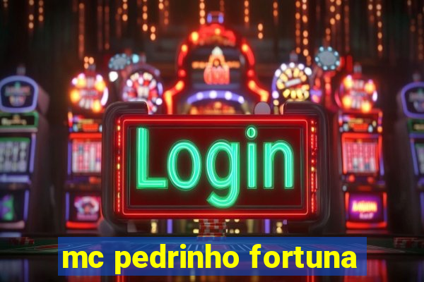 mc pedrinho fortuna